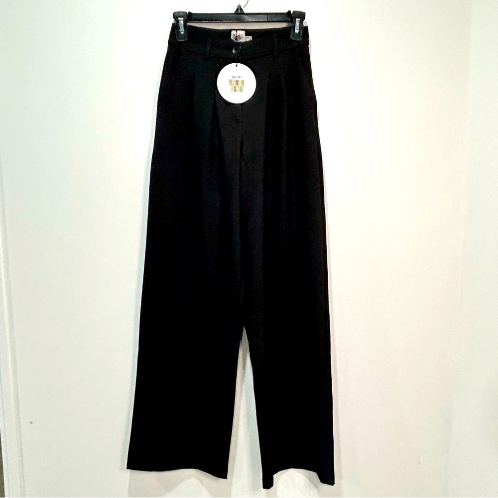 PRINCESS POLLY NWT Black Archer Pants in Women's Size 2